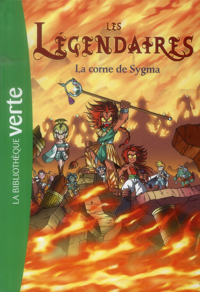 Les Légendaires Tome 8 : La corne de Sygma