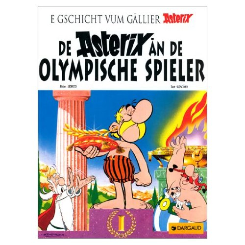 De Asterix an de Olympishe spieler -Alsacien