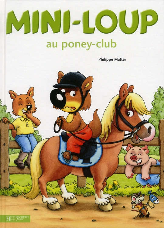 Mini-Loup : Mini-Loup au poney-club