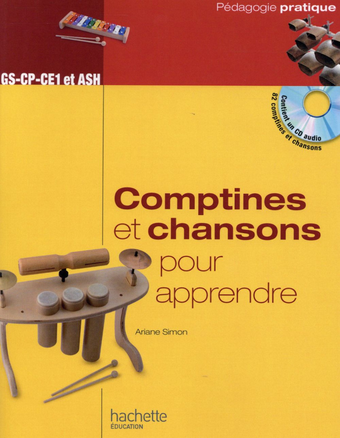 Comptines et chansons pour apprendre. Avec 1 CD audio