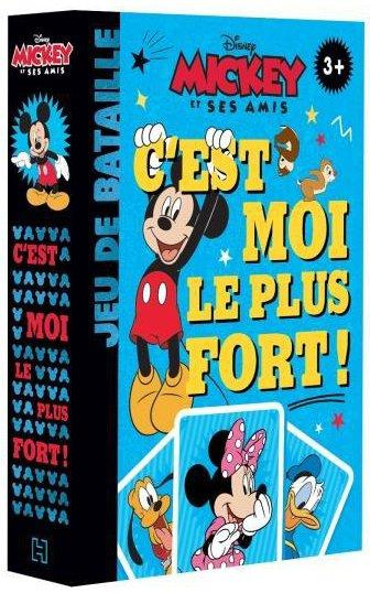 MICKEY ET SES AMIS - JEU DE CARTES - C'EST MOI LE PLUS FORT ! - DISNEY - BATAILLE