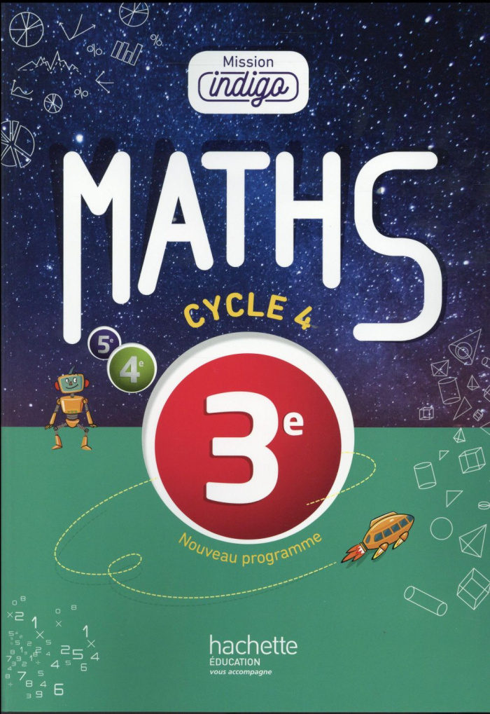 Maths 3e. Edition 2016