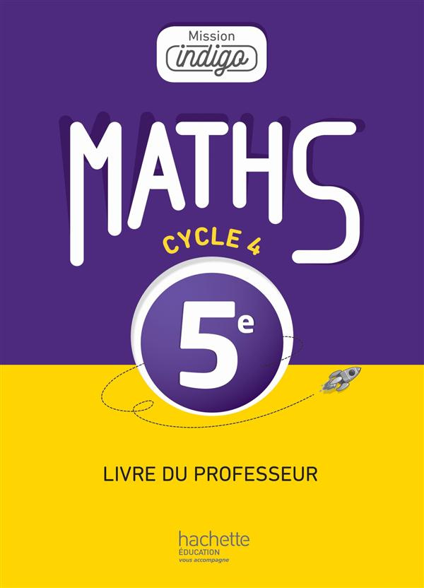 Maths 5e. Livre du professeur