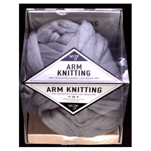 Arm Knitting, tricotez avec les bras. 15 créations faciles et rapides. Avec un livret et une pelote
