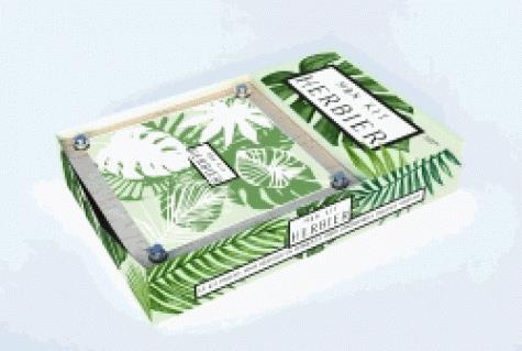 Mon kit herbier. Contient : 1 presse en bois, 1 guide illustré