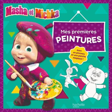 Mes premières peintures Masha et Michka