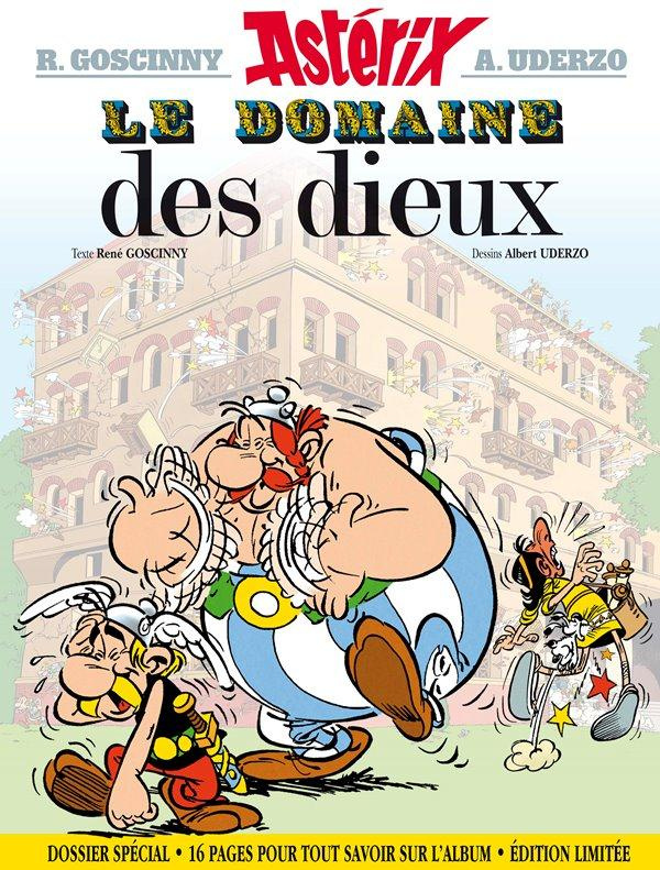 Astérix Tome 17 : Le domaine des Dieux. Avec un dossier spécial de 16 pages