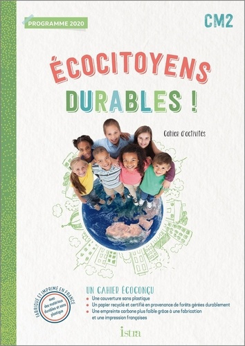 Ecocitoyens durables ! CM2. Cahier d'activités, Edition 2022