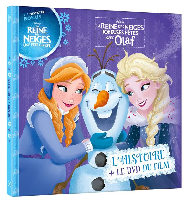 La reine des neiges - Joyeuses fêtes avec Olaf.   1 histoire bonus Une fête givrée, avec 1 DVD