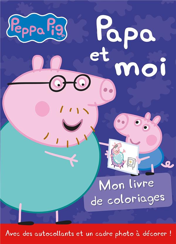 Papa et moi. Mon livre de coloriages