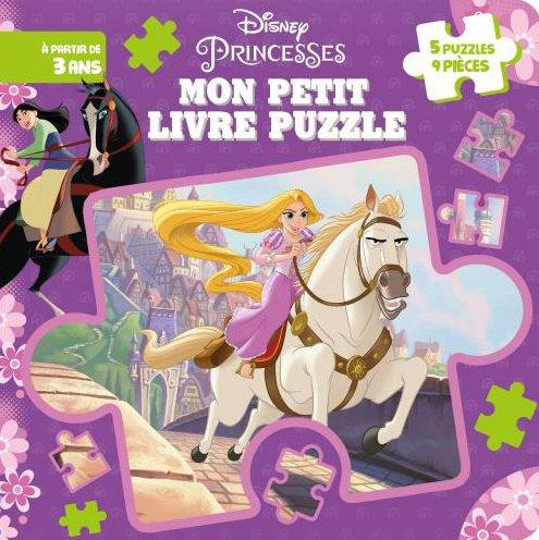 Mon petit livre puzzle Disney Princesses