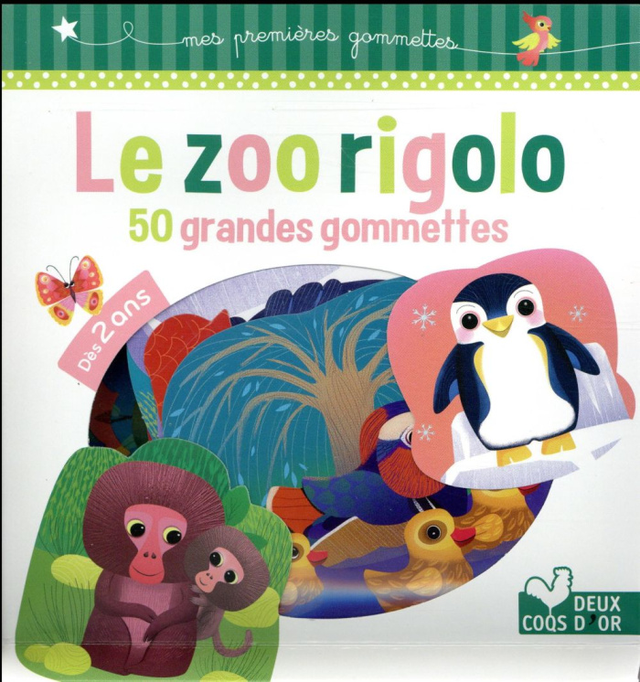 Le zoo rigolo. 50 grandes gommettes