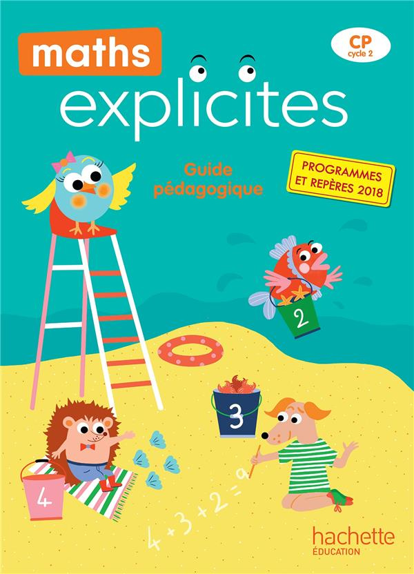 Maths explicites CP cycle 2. Guide pédagogique, Edition 2019, avec 1 Clé USB