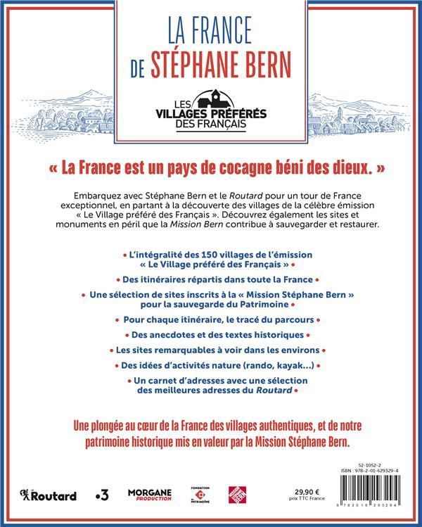 La France de Stéphane Bern. Les villages préférés des français