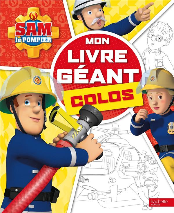 Mon livre géant colos Sam le pompier