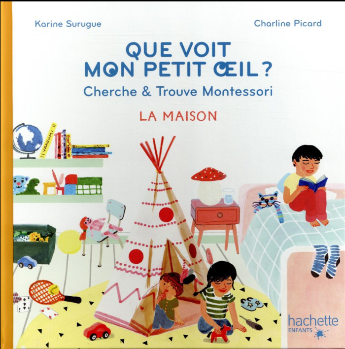Que voit mon petit oeil ? Cherche & trouve Montessori - La maison