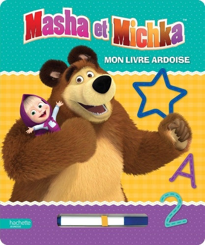 Mon livre ardoise Masha et michka