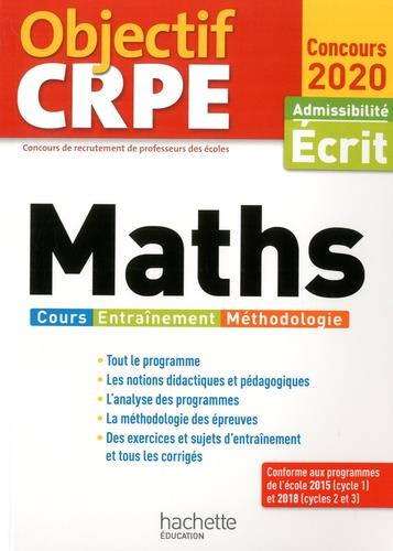 Maths. Admissibilité écrit, Edition 2020