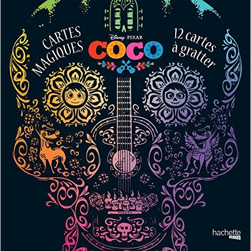 Coco, 12 cartes à gratter