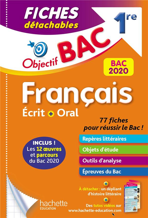 Français Ecrit et Oral 1re. Edition 2020
