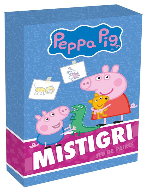 PEPPA PIG-BOITE DE CARTES N 2 -MISTIGRI