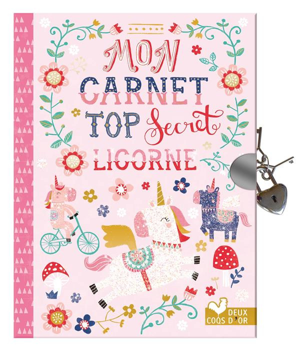 Mon carnet top secret licornes
