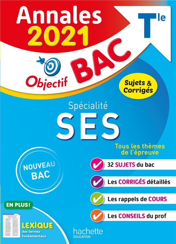 Spécialité SES Tle. Edition 2021