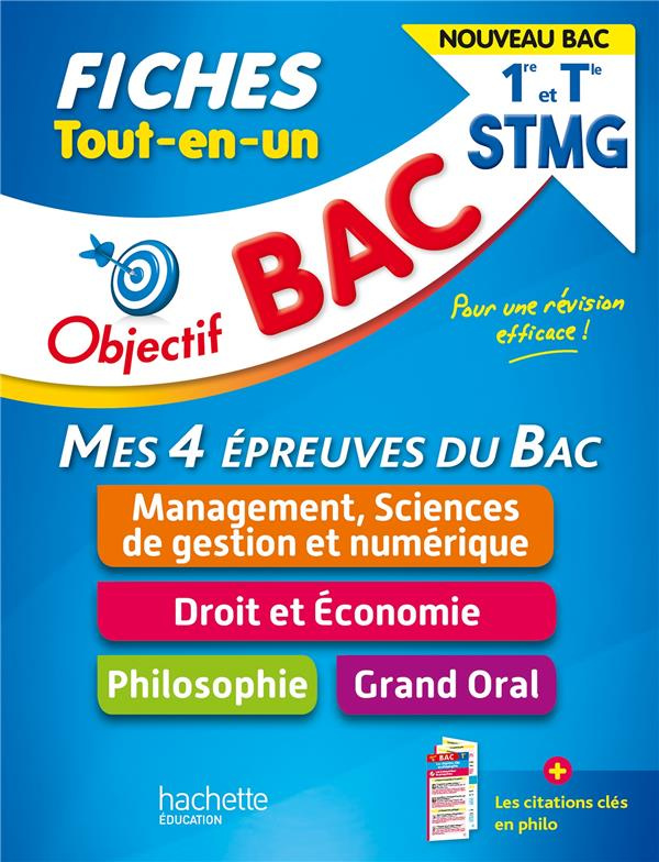 Mes 4 épreuves du Bac 1re et Tle STMG. Tout-en-un