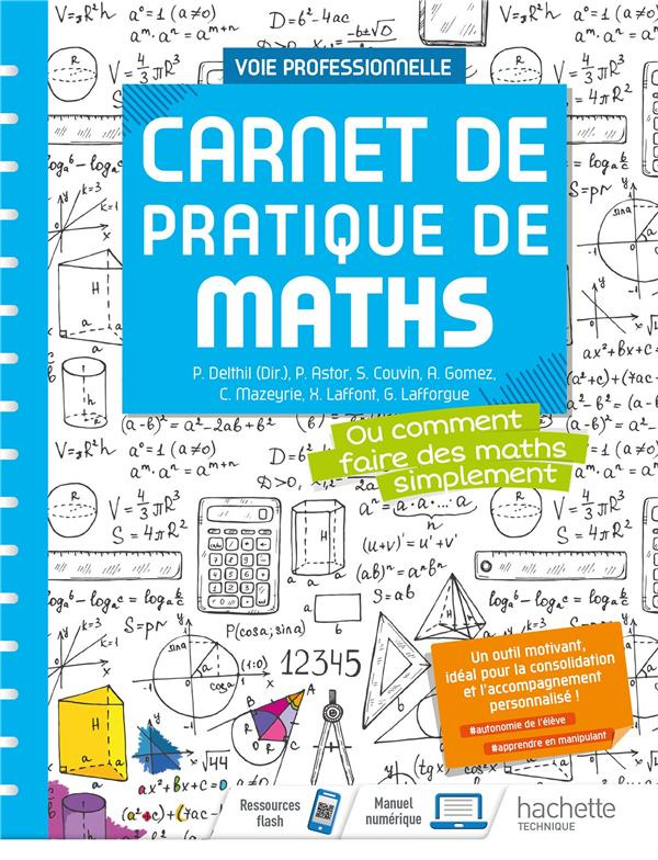 Carnet de pratique de maths voie professionnelle. Ou comment faire des maths simplement