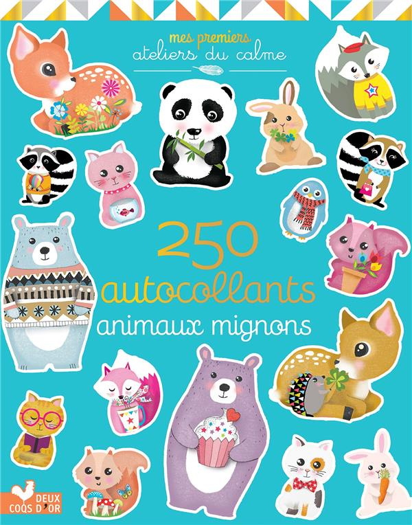 Animaux mignons. 250 autocollants