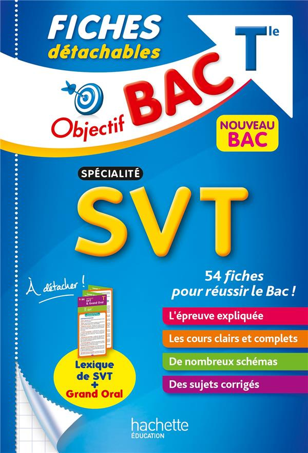 Fiches détachables Spécialité SVT Tle. Edition 2021