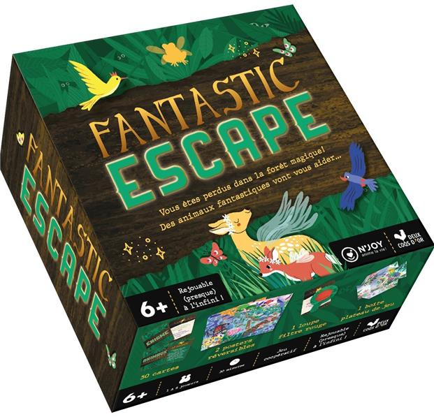 FANTASTIC ESCAPE - BOITE AVEC CARTES ET ACCESSOIRES
