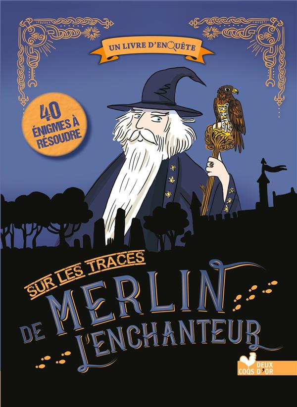 Sur les traces de Merlin l'enchanteur. 40 énigmes à résoudre