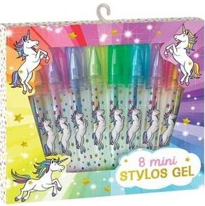 8 MINI STYLOS GEL