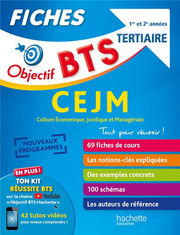 Fiches CEJM 1re et 2e années Tertiaire