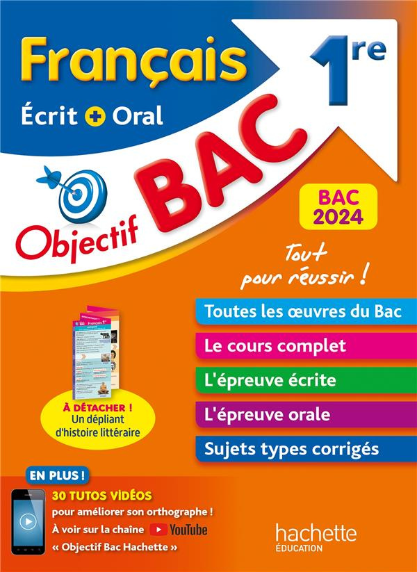 Français écrit   oral 1re. Edition 2024