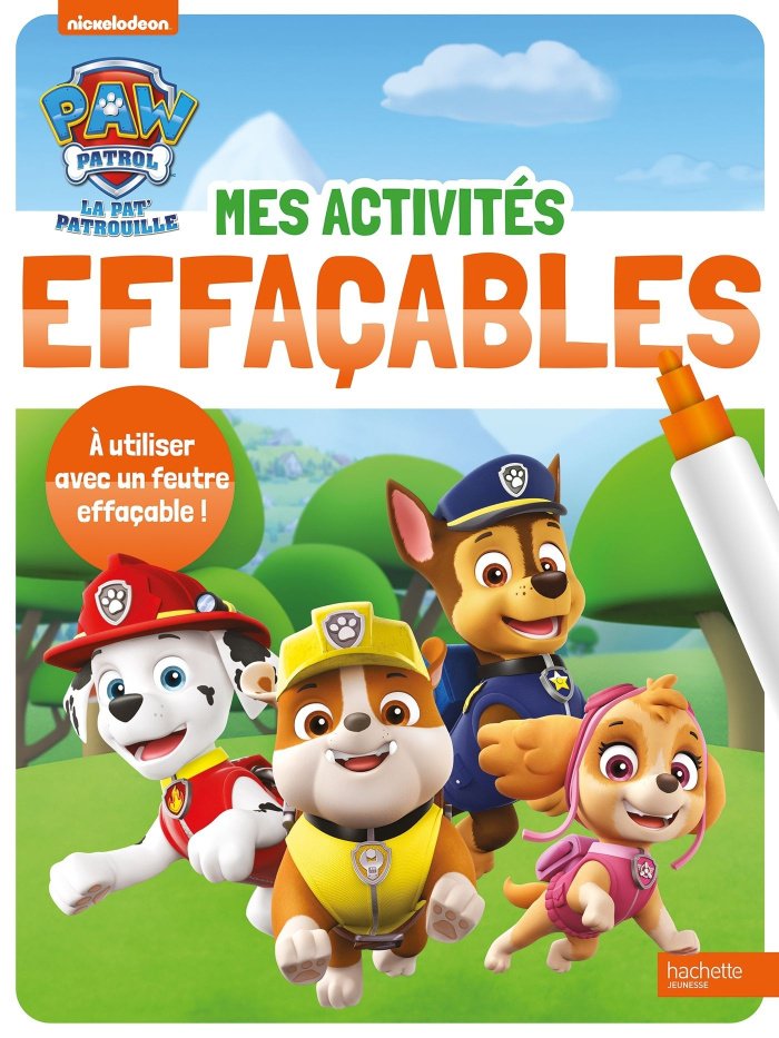 Paw Patrol La Pat' Patrouille - Mes activités effaçables