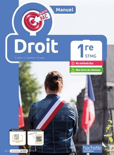 Droit 1re STMG Objectif Bac. Edition 2024