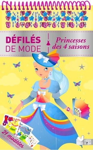 Princesses des 4 saisons. 21 modèles,   de 250 autocollants