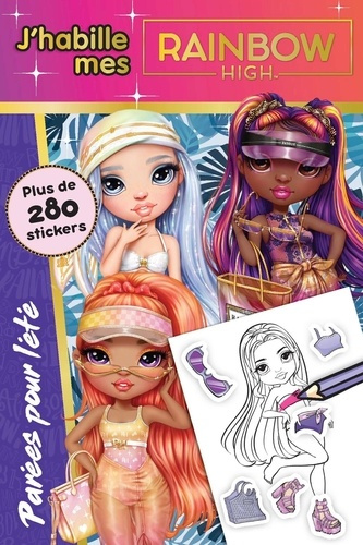 Parées pour l'été. Plus de 280 stickers