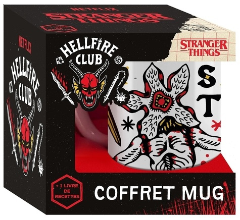 Coffret mug Stranger Things. Avec 1 mug et 1 livret de recettes