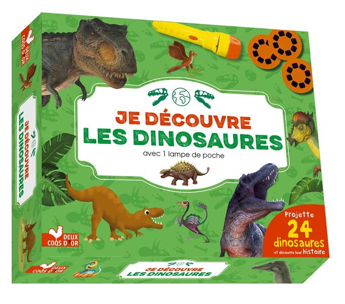 Je découvre les dinosaures. Avec 1 lampe de poche