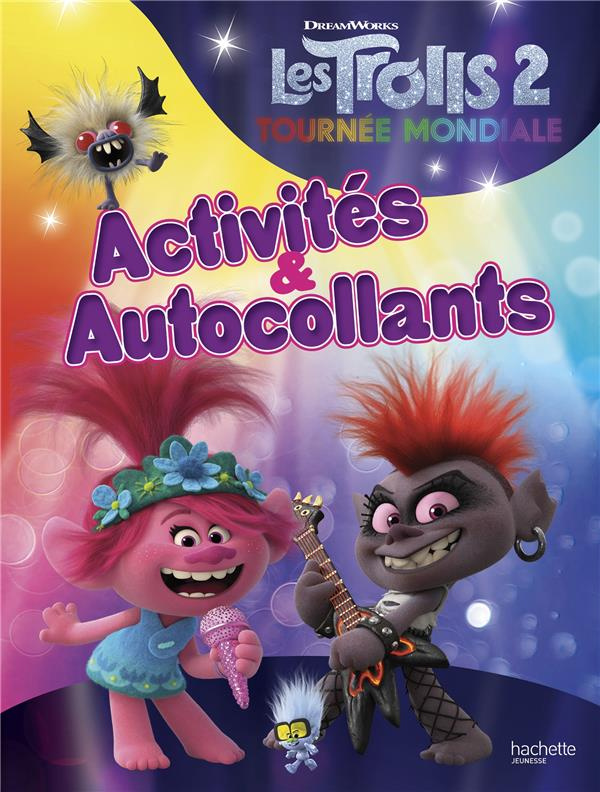 Les Trolls 2 : Tournée mondiale. Activités & Autocollants