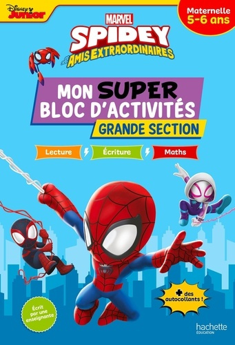 Mon super bloc d'activités Grande Section. Avec des autocollants !