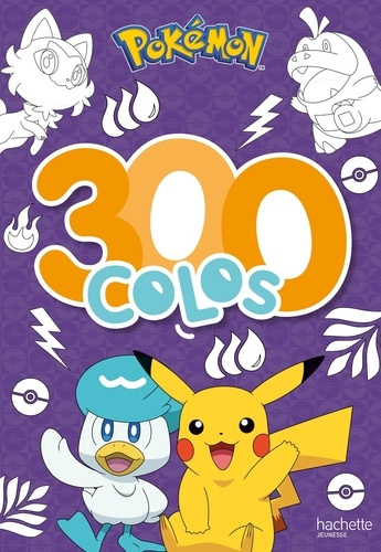 POKEMON - 300 COLOS - LIVRE DE COLORIAGES