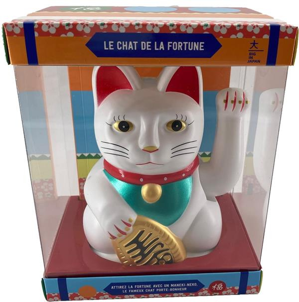 Coffret Le chat de la fortune. Attirez la fortune avec un maneki-neko, le fameux chat porte-bonheur,