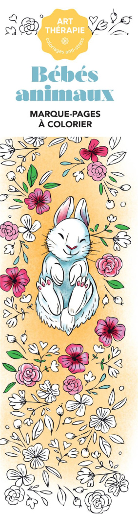 Bébés animaux. 50 marque-pages à colorier