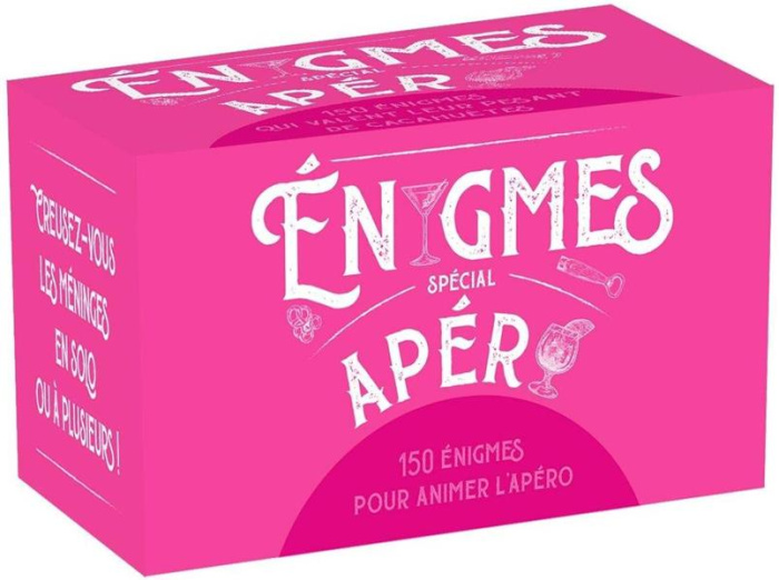 Enigmes spécial apéro. 150 énigmes