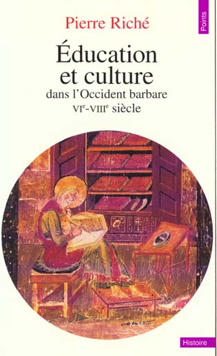 Education et culture dans l'Occident barbare. VIe-VIIIe siècle