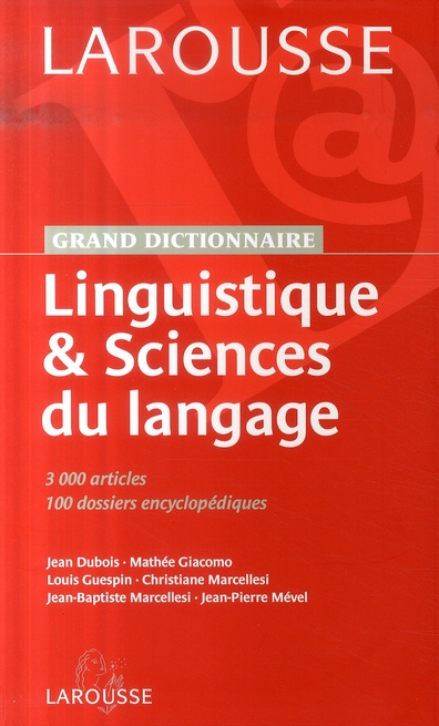 Linguistique & Sciences du langage